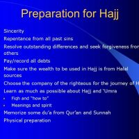 prepare hajj